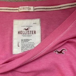 Pink Hollister long sleeve